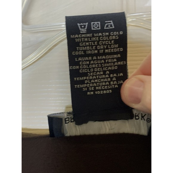 Briggs New York Cowl Neck Blouse Womens 3X Brown EUC Short Sleeve Top - Picture 4 of 4